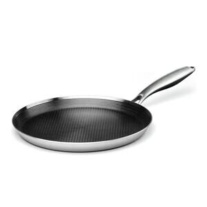 Innerwell Nonstick Crepe Pan 11" Stainless Steel Honeycomb Multi Use Pan NIB